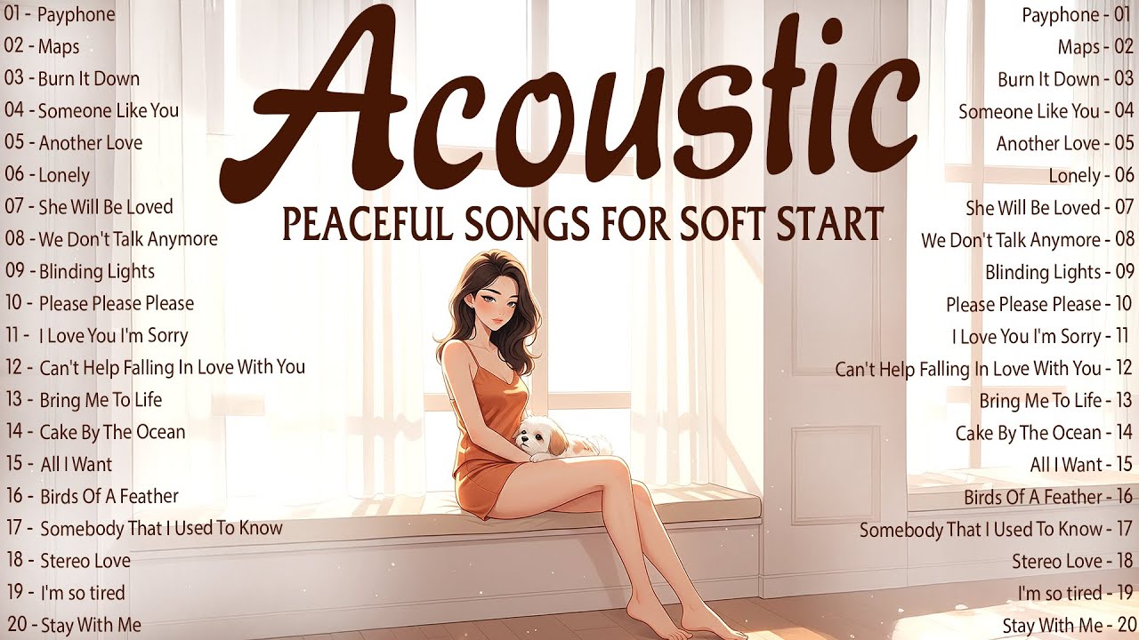 Morning Acoustic Songs with Lyrics 2026 ☕ Peaceful Music 2026 New Songs for Soft Start