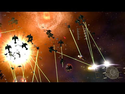 Star Trek Armada 2 (Dominion War Mod) (Klingons Vs...) - The Reef 5 Player Map (Merciless AI)