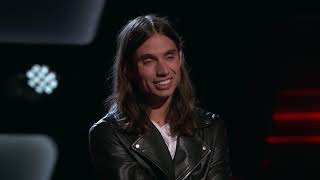 The Voice 2017 Blind Audition   Johnny Gates  &#39;Maggie May&#39;