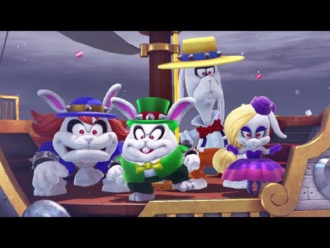 Super Mario Odyssey Movie Walkthrough Part 8 - Mario on Ice (Snow Kingdom)