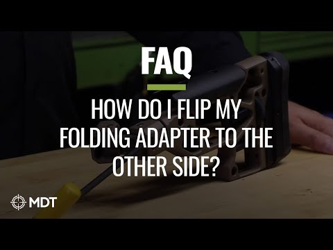 MDT FAQ - How do I flip my folding adapter to the other side?
