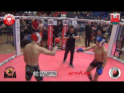 MP MMA 2018 KO OFS 66 kg Okrągły Ł vs Sikorski M