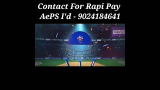 Rapi Sponsor Delhi Capital // Delhi Capitals Sponsored By Rapi Pay Neo Banking #shorts #short