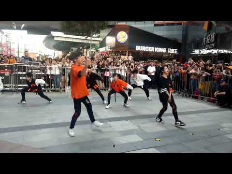 BOY STORY BUSKING in ShenYang - ‘HIT’ Dance Cover(Fancam 1)