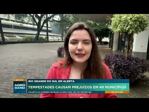 Chuvas deixam dezenas de municípios em alerta no Rio Grande do Sul