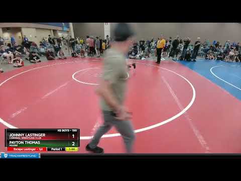 195 Lbs 1st Place Match - Payton Thomas, Moore Vs Johnny Lastinger, Cardinal Wrestling Club 1eb4