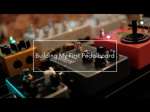 Building My First Pedalboard (The one I need and not the one I want)