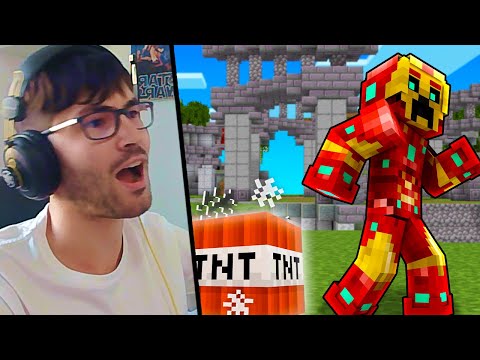 gioco le BEDWARS CON LA WEBCAM