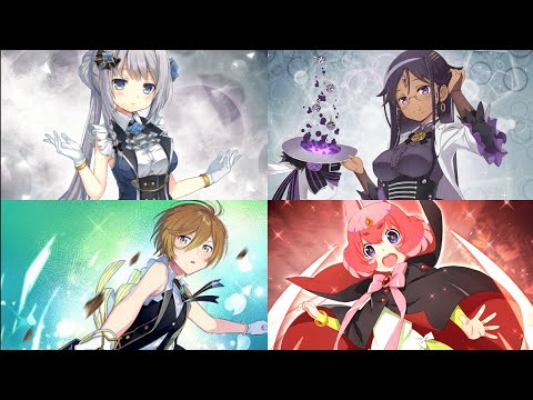 All coordinators's transformations Magia Record