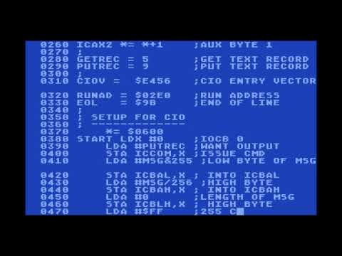 Assembler Editor CART RXG 4003 (Deutschland)