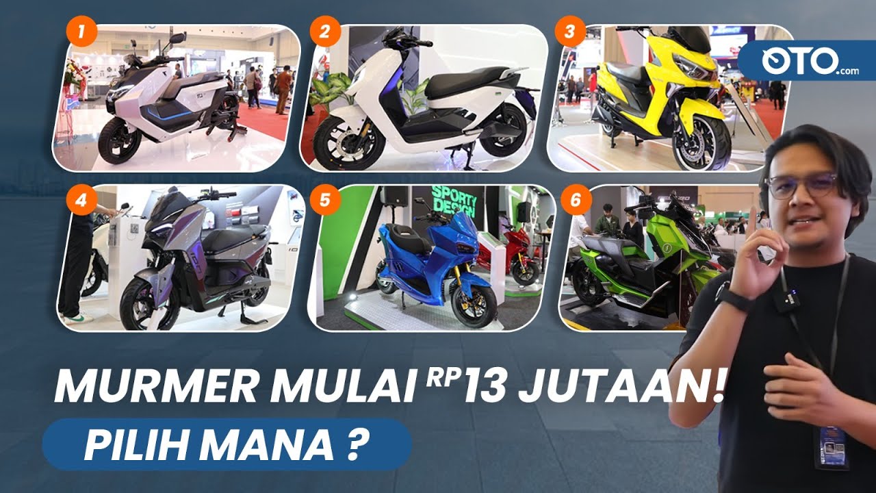 6 Motor Listrik di IMOS + 2023 yang Punya Jarak Tempuh Lebih dari 100 Km