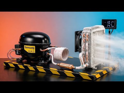 2 in 1 DIY Mini Air Conditioner with a Fan – Cools Instantly Like a Real AC