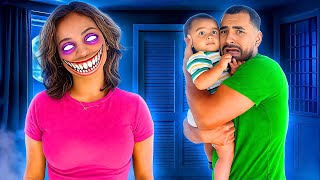 MOM CAN'T STOP SMILING...