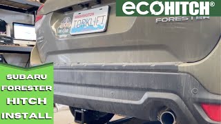 How to Install 2019 - 2026 Subaru Forester trailer hitch by EcoHitch