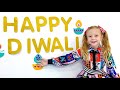 Nastya And Dad Are Celebrating Diwali