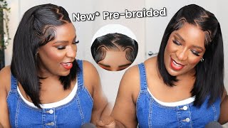 Look like a Sweet Baby Girl! *New* Pre-braided straight bob wig for spring/summer | Asteria Hair