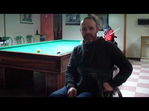 Biliardo in Carrozzina Italia - I protagonisti: Stefano Di Blasio.