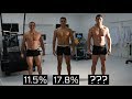 TESTING BODY FAT % | Real Body Fat Percentage Examples