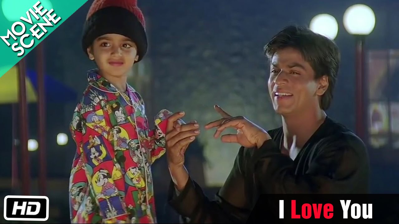 I Love You - Movie Scene - Kuch Kuch Hota Hai - Shahrukh Khan, Kajol