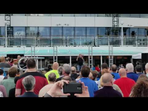 Star Trek the Cruise William Shatner Starts the cruise off