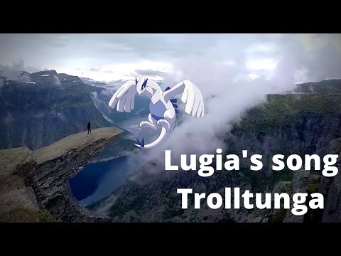 Lugia's Theme Song -Trolltunga - Flute cover - Harmony Disturbed - Pokémon 2000 - by Daniela Mars