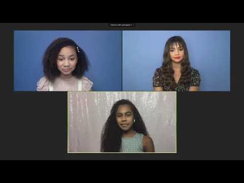 Nathalia J.’s interviews Izabelle Rose and Siena Agudong, Disney Channel's Upside Down Magic