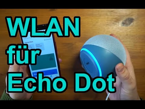 Amazon Echo Dot 4: Add a new Wi-Fi network or change Wi-Fi access