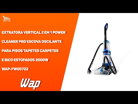 Higienizadora e Extratora Vertical Power Cleaner Pro 2000W  - Video