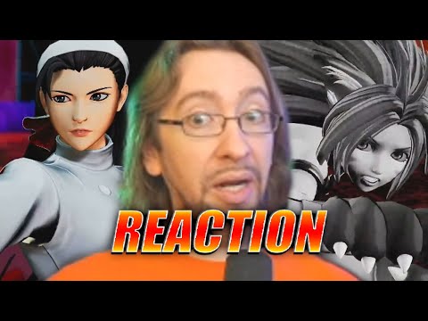 MAX REACTS: KOFXV Chizuru & Cham Cham (GUILTY GEAR CROSSOVER?!)