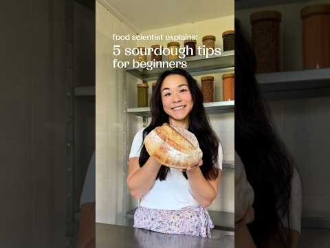 5 Simple Beginner Tips for Sourdough Bread | Food Scientist Explains (Episode 2)