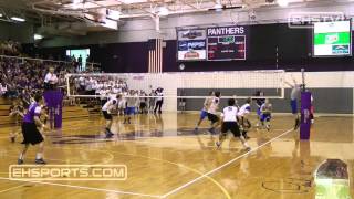 preview picture of video 'EHSports.com - 2013 Ohio Boys Volleyball South Region Final - Game 1 Highlights'