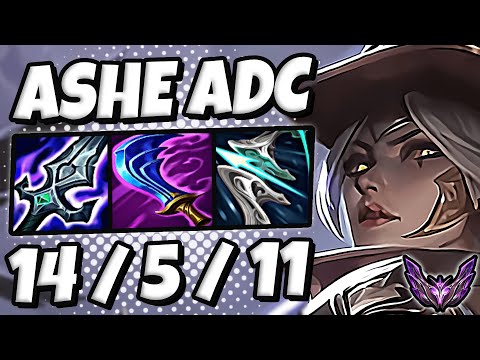 Ashe vs Vayne [ ADC ] Lol Korea Master Patch 12.19 ✅