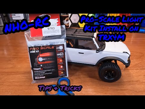 How To: Install the Pro-Scale Light kit in the Traxxas TRX4M Bronco
