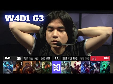 TSM vs 100 | Week 4 Day 1 S12 LCS Spring 2022 | TSM vs 100 Thieves W4D1 Full Game