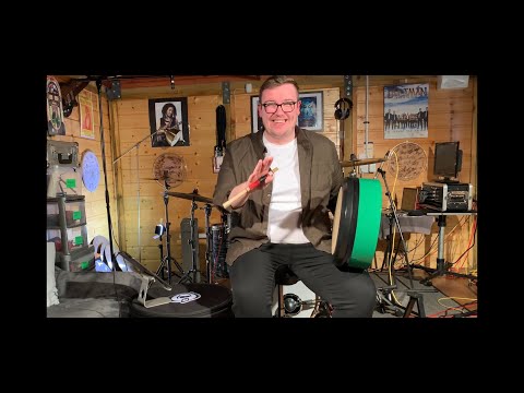 Irish Bodhrán Techniques - Lesson 2 (Single Ended Rolls)