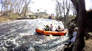 preview picture of video 'LČŪ Iecava 2011 - Rafts'