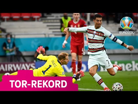 Cristiano Ronaldo knackt historischen Torrekord | UEFA EURO 2020 | MAGENTA TV