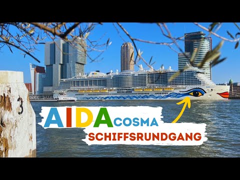 AIDAcosma - Schiffsrundgang auf dem Neubau von AIDA Cruises ⚓