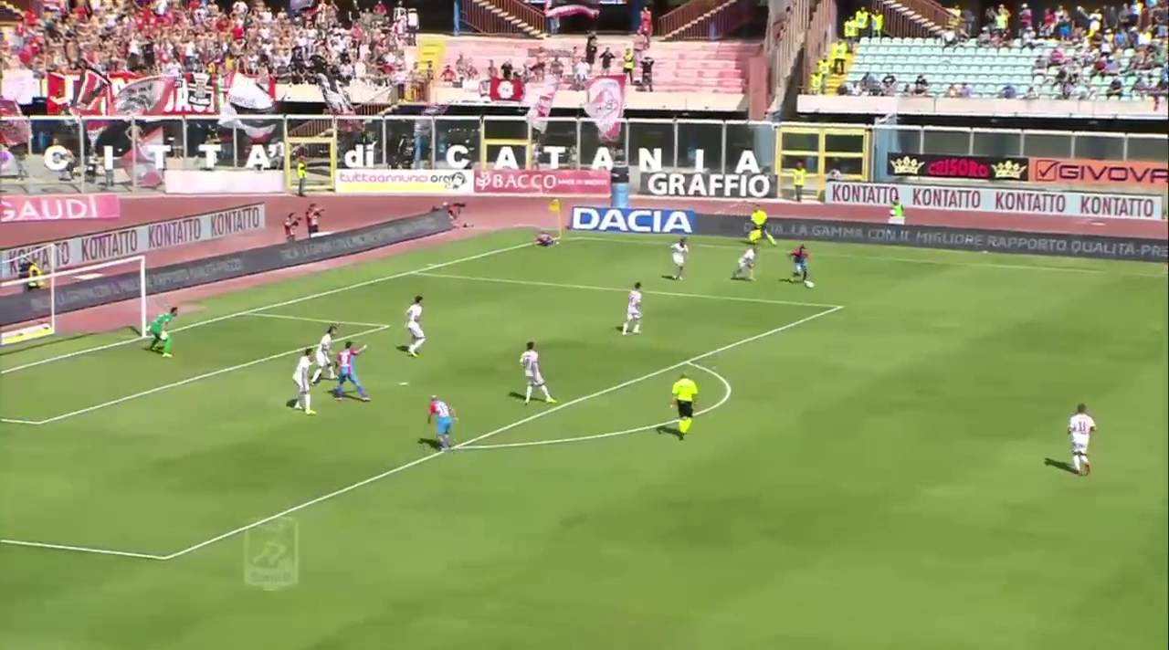 Catania 2-3 Bari 12/10/2014 2014-15 - 8°