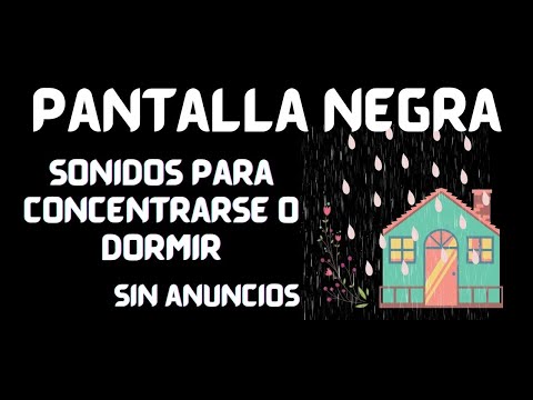 Sin anuncios | Tormenta de sonido para concentrarse o dormir | ruido blanco