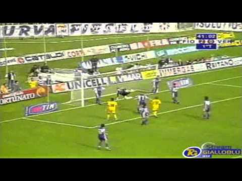 Serie A 1999-2000, day 03 Fiorentina - Verona 4-1 (3 Batistuta, Chiesa, Melis)