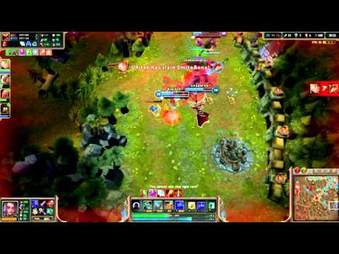 League of Legends  Vayne Killing Montage 2  With Quadra kill!