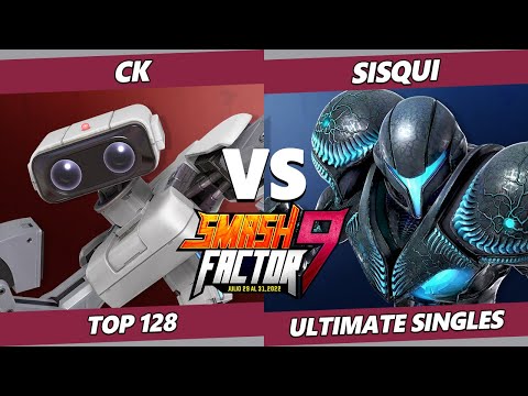 Smash Factor 9 - CK (ROB) Vs. sisqui (Dark Samus) SSBU Ultimate Tournament