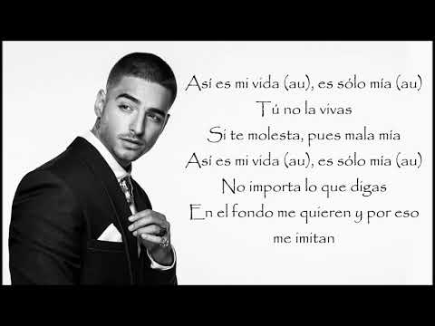 Maluma - Mala Mia [LYRICS/LETRA]