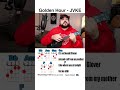 Golden Hour - JVKE (EASY Ukulele Tutorial) #shorts