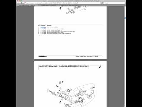 SRAM, Truvativ, RockShox Avid, Technical Spares help