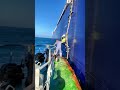 Giant Ships At Sea Ship Waves Northsea