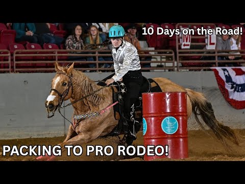 PACKING TO PRO RODEO! PREPARING FOR 10 DAYS ON THE ROAD WITH 3 HORSES!