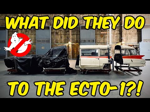 What did they do to the Ecto-1?! (Ghostbusters: Afterlife update!)