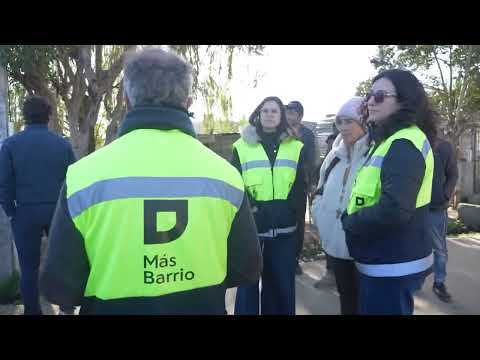 Más Barrio: Orsi recorrió el barrio Talca – Corfrisa de Las Piedras (Canelones)